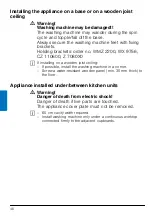 Preview for 46 page of Bosch WAY28790GC Instruction Manual And Installation Instructions