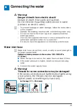 Preview for 49 page of Bosch WAY28790GC Instruction Manual And Installation Instructions