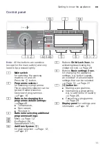 Предварительный просмотр 11 страницы Bosch WAY28791GB Instruction Manual And Installation Instructions