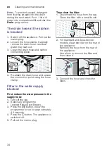 Предварительный просмотр 34 страницы Bosch WAY28791GB Instruction Manual And Installation Instructions