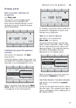 Preview for 27 page of Bosch WAY28791IR Instruction Manual And Installation Instructions