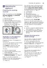 Preview for 41 page of Bosch WAY28791IR Instruction Manual And Installation Instructions