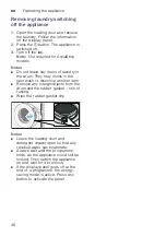 Preview for 46 page of Bosch WAY28791IR Instruction Manual And Installation Instructions