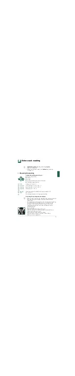 Preview for 13 page of Bosch WAY287X0 Instruction Manual And Installation Instructions