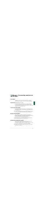 Preview for 33 page of Bosch WAY287X0 Instruction Manual And Installation Instructions