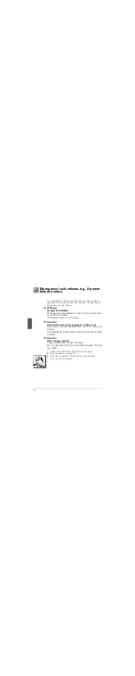 Preview for 38 page of Bosch WAY287X0 Instruction Manual And Installation Instructions