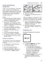 Preview for 47 page of Bosch WAY28892GR Instruction Manual And Installation Instructions