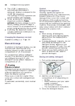 Preview for 48 page of Bosch WAY288H9GR Instruction Manual And Installation Instructions