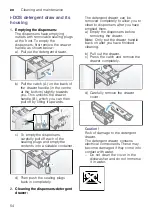 Предварительный просмотр 54 страницы Bosch WAY32862SA Instruction Manual And Installation Instructions