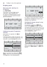 Предварительный просмотр 12 страницы Bosch WAY328890W Instruction Manual And Installation Instructions