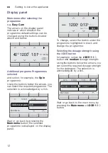 Предварительный просмотр 12 страницы Bosch WAY32890AU Instruction Manual And Installation Instructions