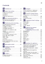 Preview for 3 page of Bosch WAYH2899SN Instruction Manual And Installation Instructions