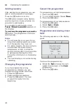 Preview for 46 page of Bosch WAYH2899SN Instruction Manual And Installation Instructions