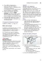 Preview for 51 page of Bosch WAYH2899SN Instruction Manual And Installation Instructions