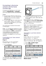 Preview for 53 page of Bosch WAYH2899SN Instruction Manual And Installation Instructions