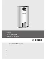 Bosch WBN 6000-30-H-E-N/L-S2400 Operating Instructions Manual preview