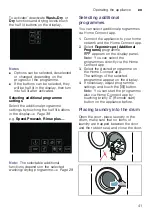 Preview for 41 page of Bosch WDU8H560GR Instruction Manual And Installation Instructions