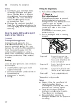 Preview for 42 page of Bosch WDU8H560GR Instruction Manual And Installation Instructions