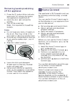 Preview for 45 page of Bosch WDU8H560GR Instruction Manual And Installation Instructions