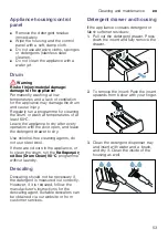 Preview for 53 page of Bosch WDU8H560GR Instruction Manual And Installation Instructions