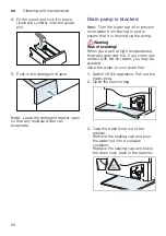 Preview for 54 page of Bosch WDU8H560GR Instruction Manual And Installation Instructions