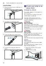 Preview for 56 page of Bosch WDU8H560GR Instruction Manual And Installation Instructions