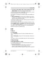 Предварительный просмотр 73 страницы Bosch WEU Original Instructions Manual