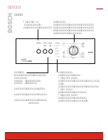 Preview for 8 page of Bosch WFC40810 Operating And Installation Instructions