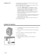 Предварительный просмотр 6 страницы Bosch wfd 2471 Operating Instructions And Installation