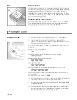 Предварительный просмотр 12 страницы Bosch wfd 2471 Operating Instructions And Installation