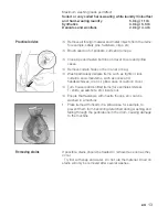 Предварительный просмотр 13 страницы Bosch wfd 2471 Operating Instructions And Installation