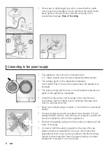 Preview for 8 page of Bosch wfd2473 Operating Instructions And Installation