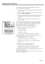 Предварительный просмотр 11 страницы Bosch wfd2473 Operating Instructions And Installation