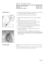 Предварительный просмотр 13 страницы Bosch wfd2473 Operating Instructions And Installation