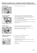 Предварительный просмотр 15 страницы Bosch wfd2473 Operating Instructions And Installation