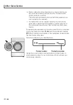 Предварительный просмотр 22 страницы Bosch wfd2473 Operating Instructions And Installation