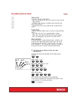 Preview for 13 page of Bosch WFD50810 Installation And Operating Instructions Manual