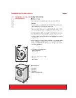 Preview for 28 page of Bosch WFD50810 Installation And Operating Instructions Manual