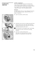 Preview for 15 page of Bosch WFL 1262 Instruction Manual And Installation Instructions