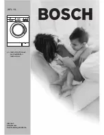 Предварительный просмотр 1 страницы Bosch WFL 16 Series Instruction Manual And Installation Instructions