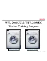 Предварительный просмотр 1 страницы Bosch WFL 2060UC Training Program