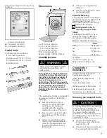 Preview for 7 page of Bosch WFMC2201UC - Nexxt 300 Series Washer Operating, Care And Installation Instructions Manual