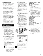 Preview for 11 page of Bosch WFMC2201UC - Nexxt 300 Series Washer Operating, Care And Installation Instructions Manual