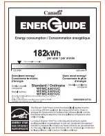 Preview for 2 page of Bosch WFMC4301UC Energy Manual