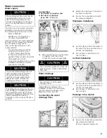 Предварительный просмотр 9 страницы Bosch WFMC6401UC Operating, Care And Installation Instructions Manual