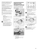 Предварительный просмотр 19 страницы Bosch WFMC6401UC Operating, Care And Installation Instructions Manual