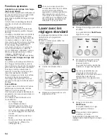 Предварительный просмотр 54 страницы Bosch WFMC6401UC Operating, Care And Installation Instructions Manual