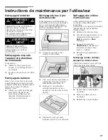 Предварительный просмотр 61 страницы Bosch WFMC6401UC Operating, Care And Installation Instructions Manual