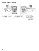 Предварительный просмотр 76 страницы Bosch WFMC6401UC Operating, Care And Installation Instructions Manual