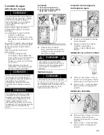 Предварительный просмотр 77 страницы Bosch WFMC6401UC Operating, Care And Installation Instructions Manual